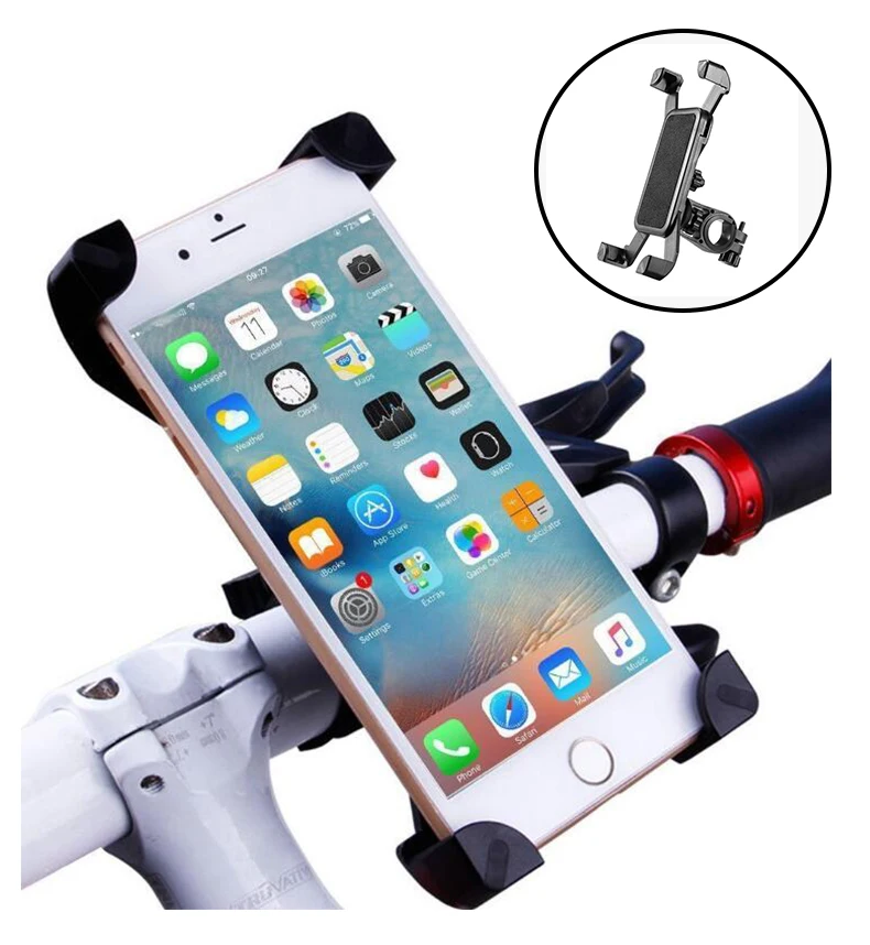 

Aluminum Alloy Bicycle Mobile Phone Seat Navigation Anti-shake Mountain Bike Road Bike Motorcycle Bicycle Mobile Phone Holder