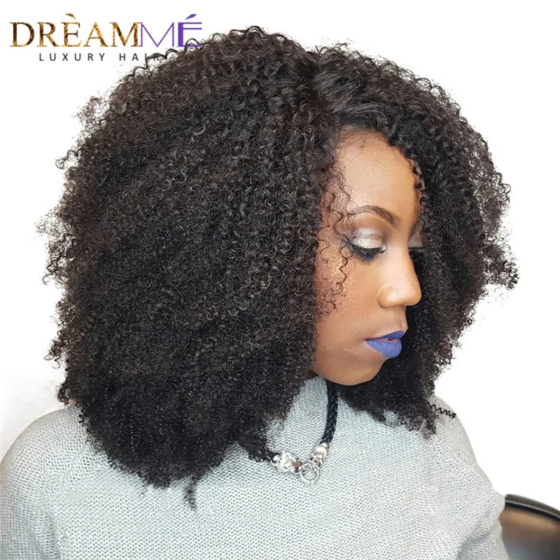 afro kinky curly hair clip in human hair extension  (1)