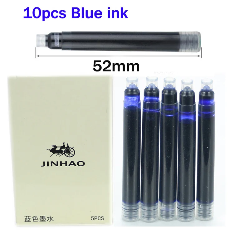 JINHAO X450 перьевая ручка, цвета: розовый, голубой, фиолетовый, мм, 22 цвета на выбор, оптовые продажи, Iraurita Золотой ручки с зажимом caneta Бизнес ручка для письма 18 КГП чернильная ручка NIB - Цвет: blue ink