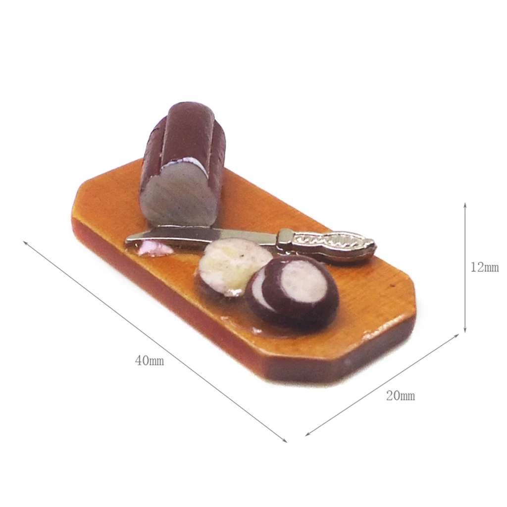 Miniatures Chopping Board Dollhouse Kitchen Cutting Boards Ornament