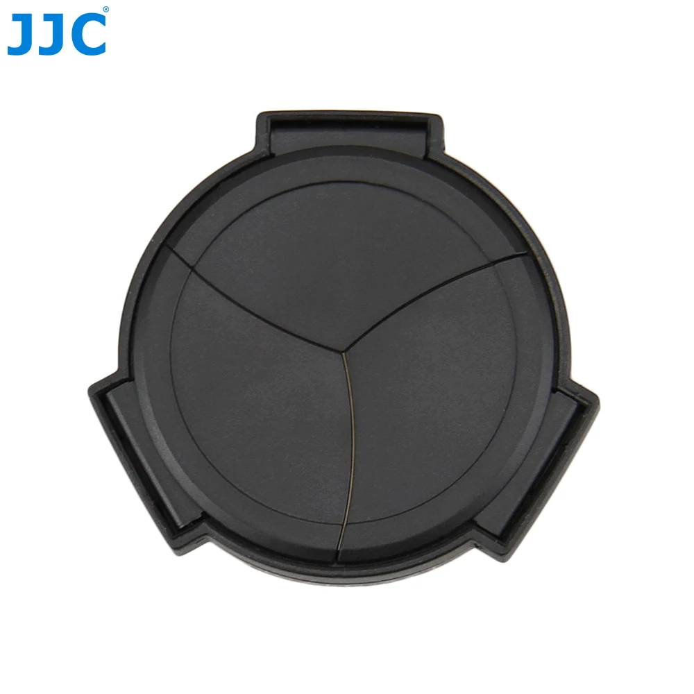 JJC Auto Lens Cap Black Self-Retaining Open Close Protector for OLYMPUS XZ-1, XZ-2