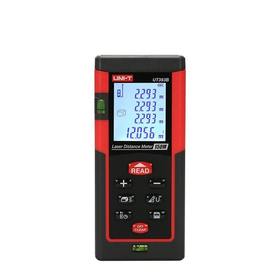 

UNIT UT393B Laser Distance Meters 150m Range Add/Sub Triangle Pythagore Continuous Measurement UNIT Rangefin