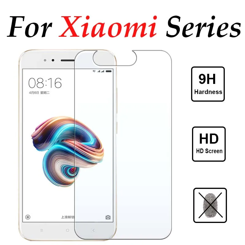 Защита экрана для xiaomi mi 7 a1 xiomi xiami xaomi mi6 mi5x mi7 9 H 2.5D защитное Закаленное стекло