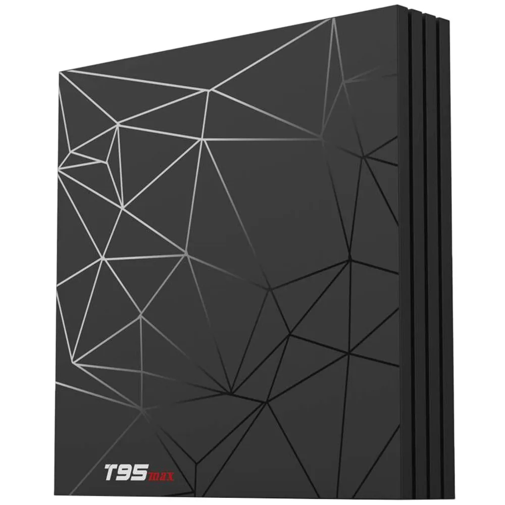 20 шт T95 MAX Android 9,0 ТВ приставка 4 ГБ 32 ГБ 64 Гб смарт-приставка H6 H.265 4K Google плеер магазин Netflix медиаплеер T95