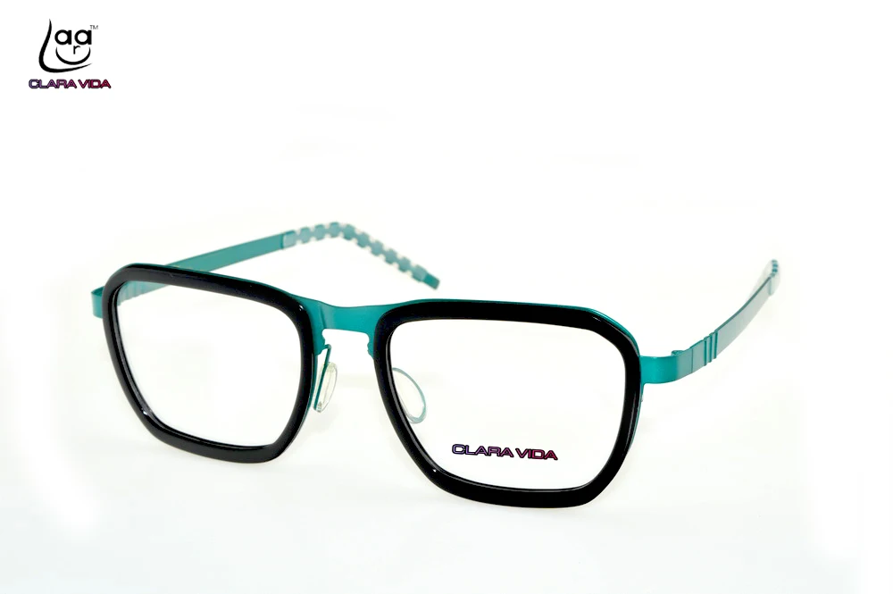 Новинка 2017 дизайнерская зеленая негабаритная Волшебная оправа для очков Clear Vida