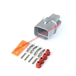 10 комплектов KUM 4 Pin мужской Автомобильный разъем авто водонепроницаемый Электрический кабель штекер для Mitsubishi PB621-04120
