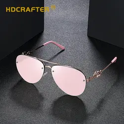 2019 новые модные солнцезащитные очки женские роскошные брендовые дизайнерские солнцезащитные очки женские солнцезащитные очки Pilot Ретро