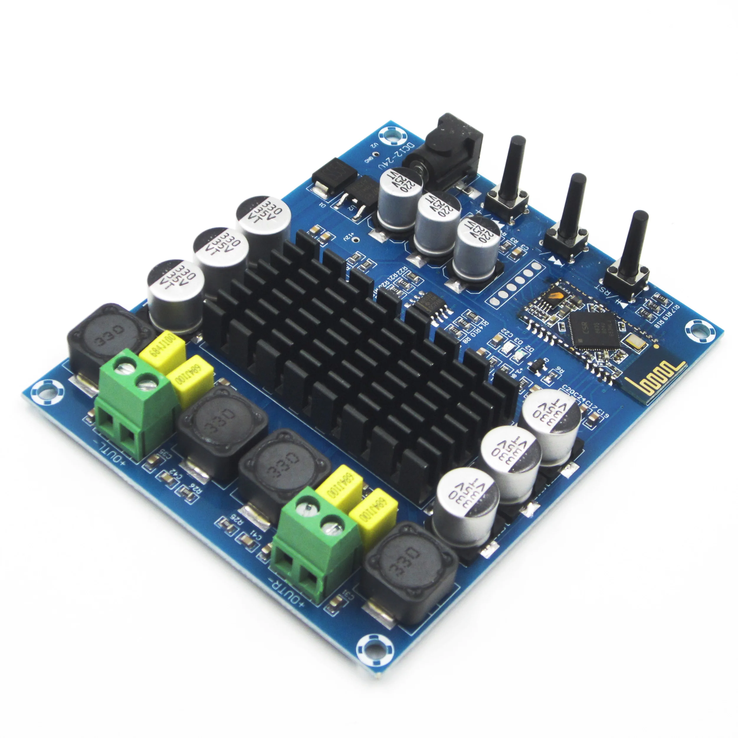 

TPA3116D2 120Wx2 Wireless Bluetooth 4.0 Audio Receiver Digital Amplifier Board