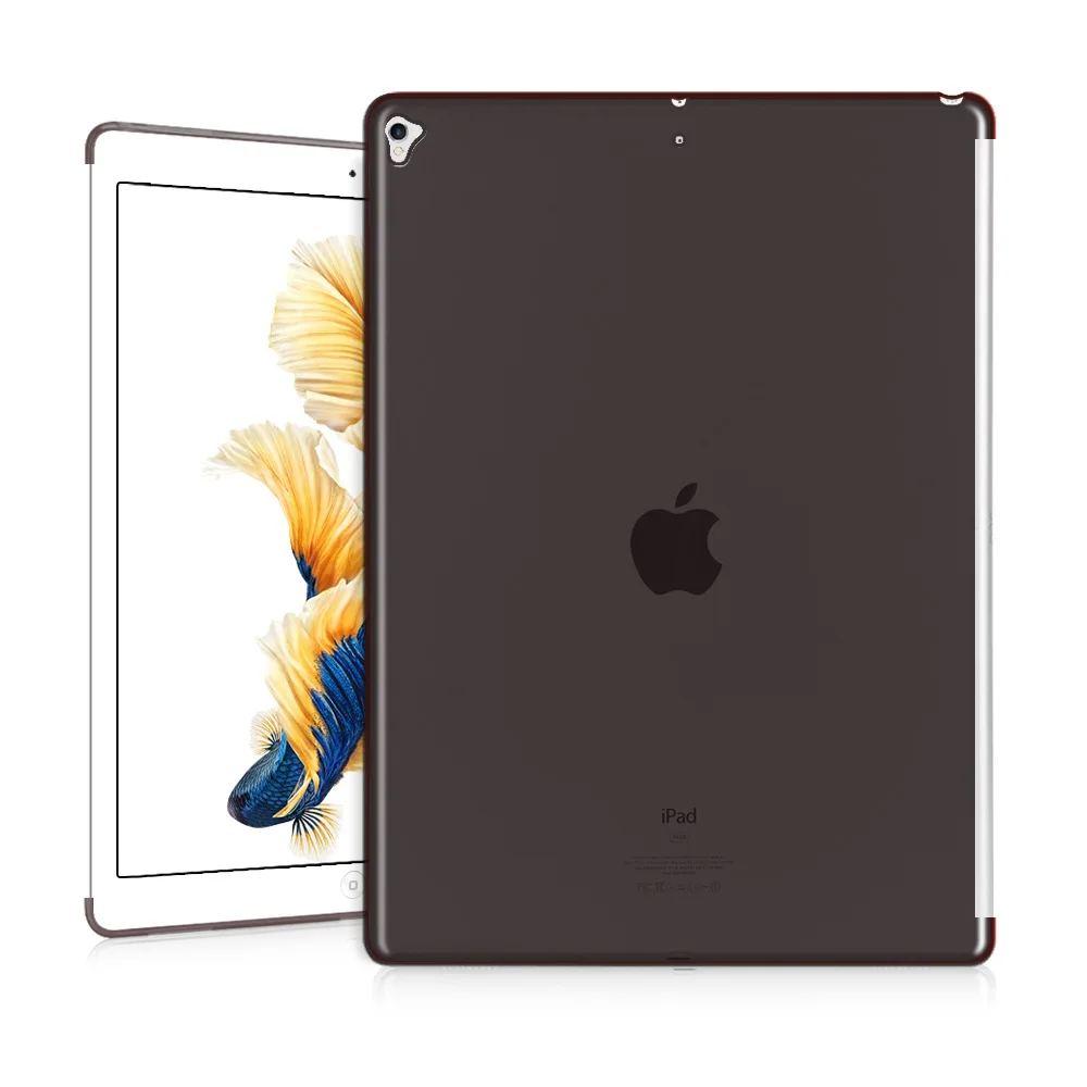 Коув для iPad Pro 12.9i / Силиконовые чехлы мягкая задняя крышка для iPad 12,9 дюймов подходит с Умной клавиатурой чехол противоударный чехол