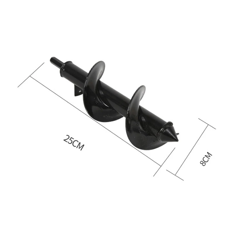 

Garden Auger Spiral Drill Bit Accessories for Planting Bedding Bulbs Seedlings LAD-sale