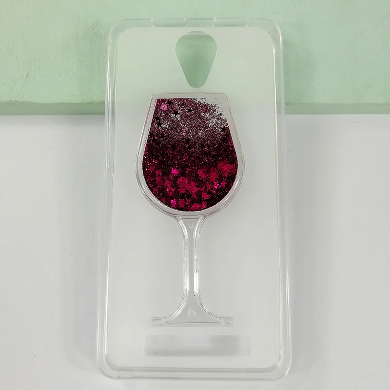 Rose Red Для Haier i50 чехол, блестящий жидкий Мягкий ТПУ чехол для телефона s для Haier i50 полное заднее покрытие, чехол - Цвет: Rose Red