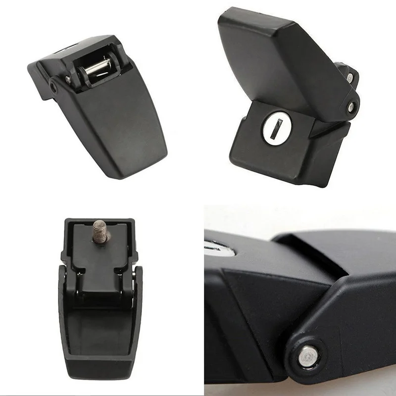 Aluminum Hood Lock Assembly Catch Latches for 2007-2015 Jeep Wrangler JK & Unlimited Black-1 Pair d
