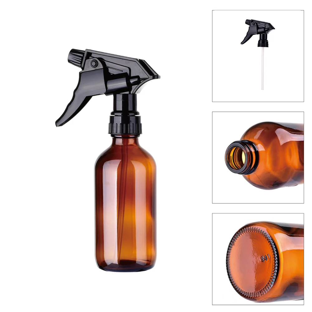240ml Glass Refillable Large Capacity Water Spray Bottle Travel
