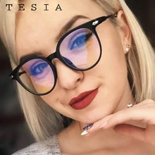 Vintage redondo gafas claras para mujer lentes de cristal transparente marco señoras gafas marco óptico hombres Unisex regalo 2019