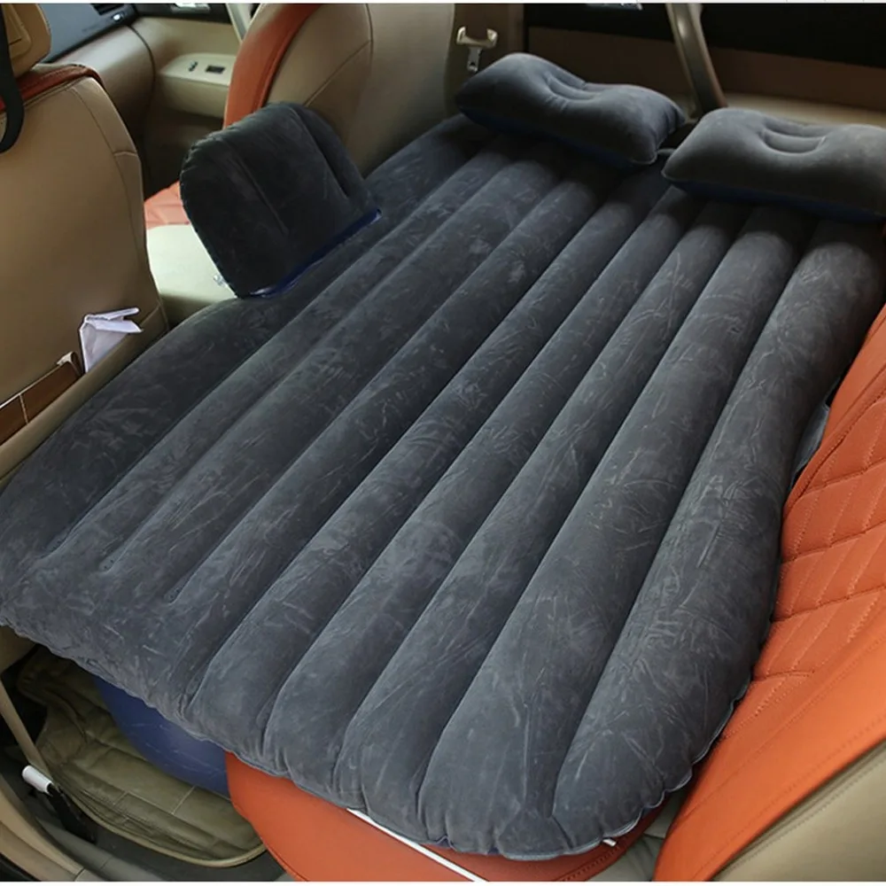 Us 10 87 25 Off Large Size Durable Car Back Seat Cover Car Air Mattress Travel Bed Moisture Proof Inflatable Mattress Air Bed For Car Interior In