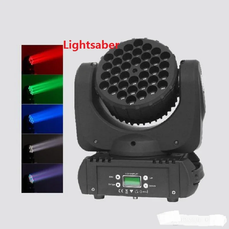 

Cree Led Moving Head Beam Light DMX512 Led wash light 15DMX Chs Led Stage Light Moving Head Laster Light effect lamps