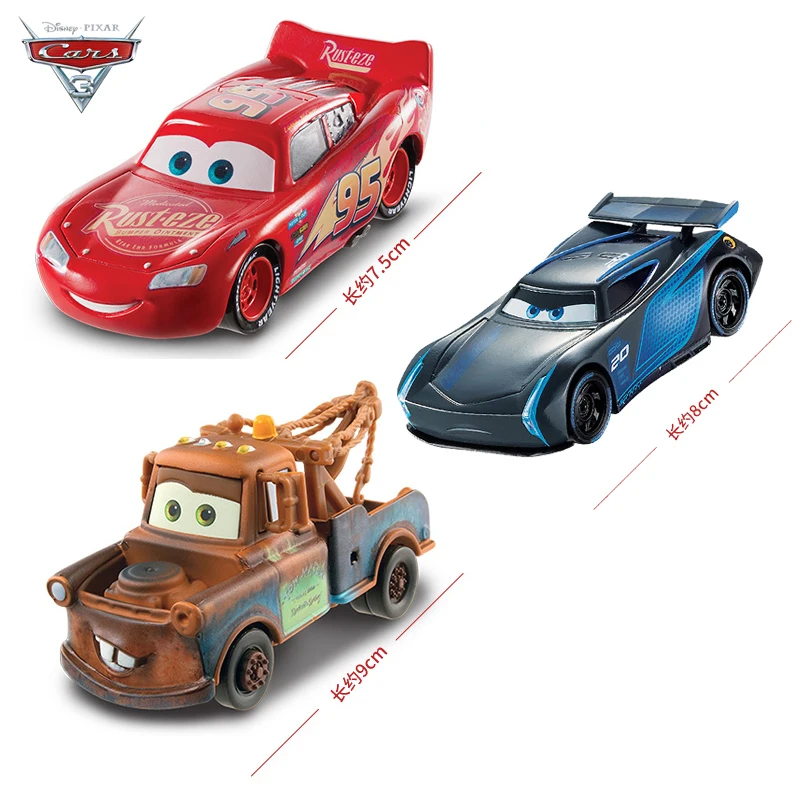 Модель автомобиля из сплава тачки 3 Disney Pixar игрушечная машинка Молния Маккуин