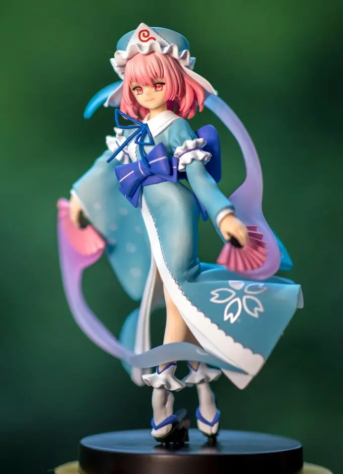 Японская Оригинальная фигурка Аниме Saigyouji Yuyuko TouHou Project Коллекционная модель