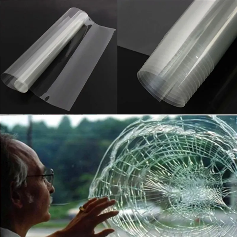 Buy 4mil Transparent color building window glass