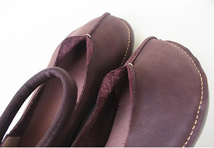 Careaymade-Новинка г. Женская обувь из натуральной кожи Mori оригинальная обувь ручной работы на плоской подошве с молнией сзади