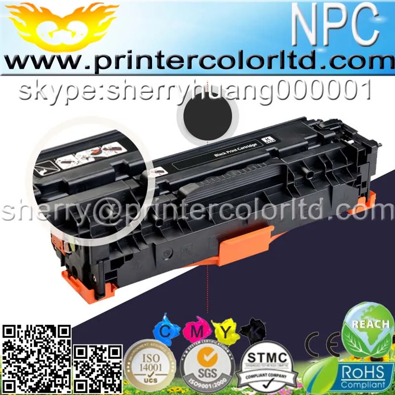 Тонер картридж совместимый с HP CF210A CF211A CF212A CF213A для LaserJet Pro 200 color M251nw M276n/nw|toner