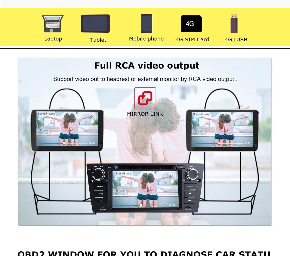 Discount Josmile 1 din Car Multimedia  DVD audio Android 9.0 For BMW E90/E91/E92/E93 Navigation 3 Series GPS Player Bluetooth Wifi  OBD2 9