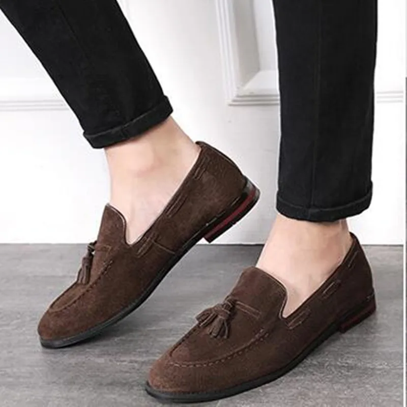 Mocassin Homme сезон весна лето мягкие кожаные лоферы без застежки обувь для вождения