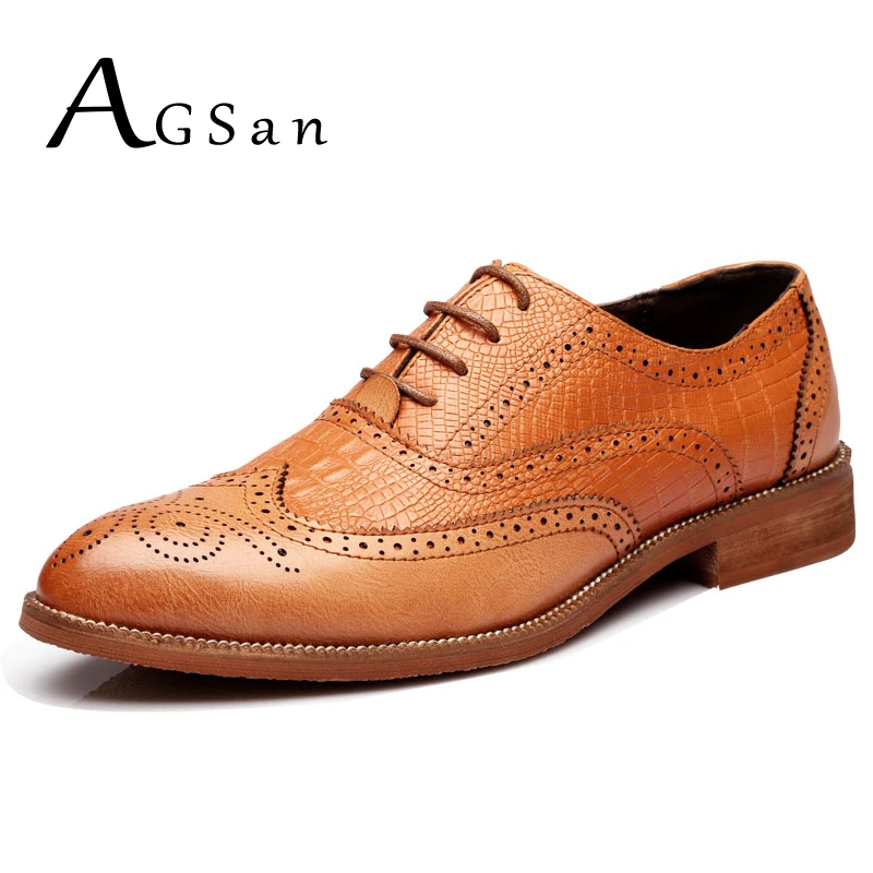 Leather Lace Up Brogue Shoes M S Leather Lace Up Brogue Shoes M S
