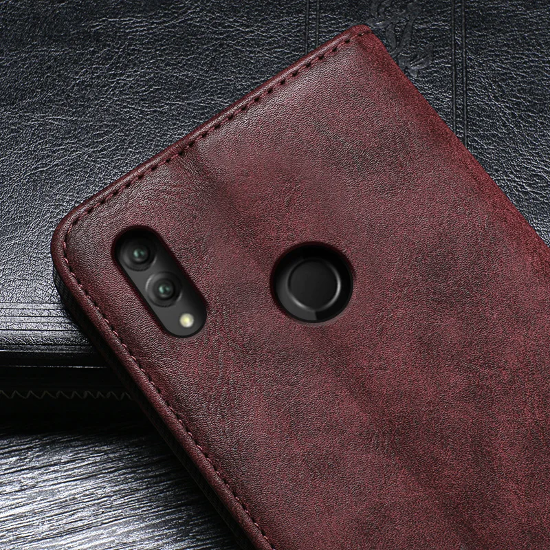 Honor Note10 чехол, Роскошный кожаный флип-чехол для Honor Note 10, защитный чехол для телефона Ретро Задняя накладка 6,95"