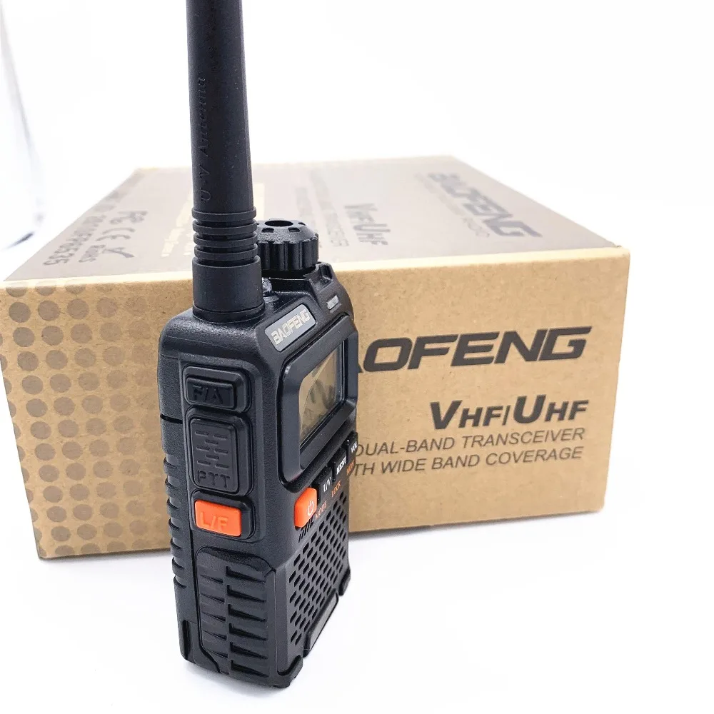 Baofeng UV-3R Plus портативная рация UHF VHF Mini UV 3R+ Портативная CB радио VOX фонарик FM приемопередатчик радиоприемник Amador UV3R