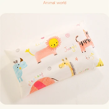

Neck Protection Pillow For Baby Cotton Cartoon Infant Nursing Pillow Kids Room Bedding Candy Color Children Pillow 0-12 years