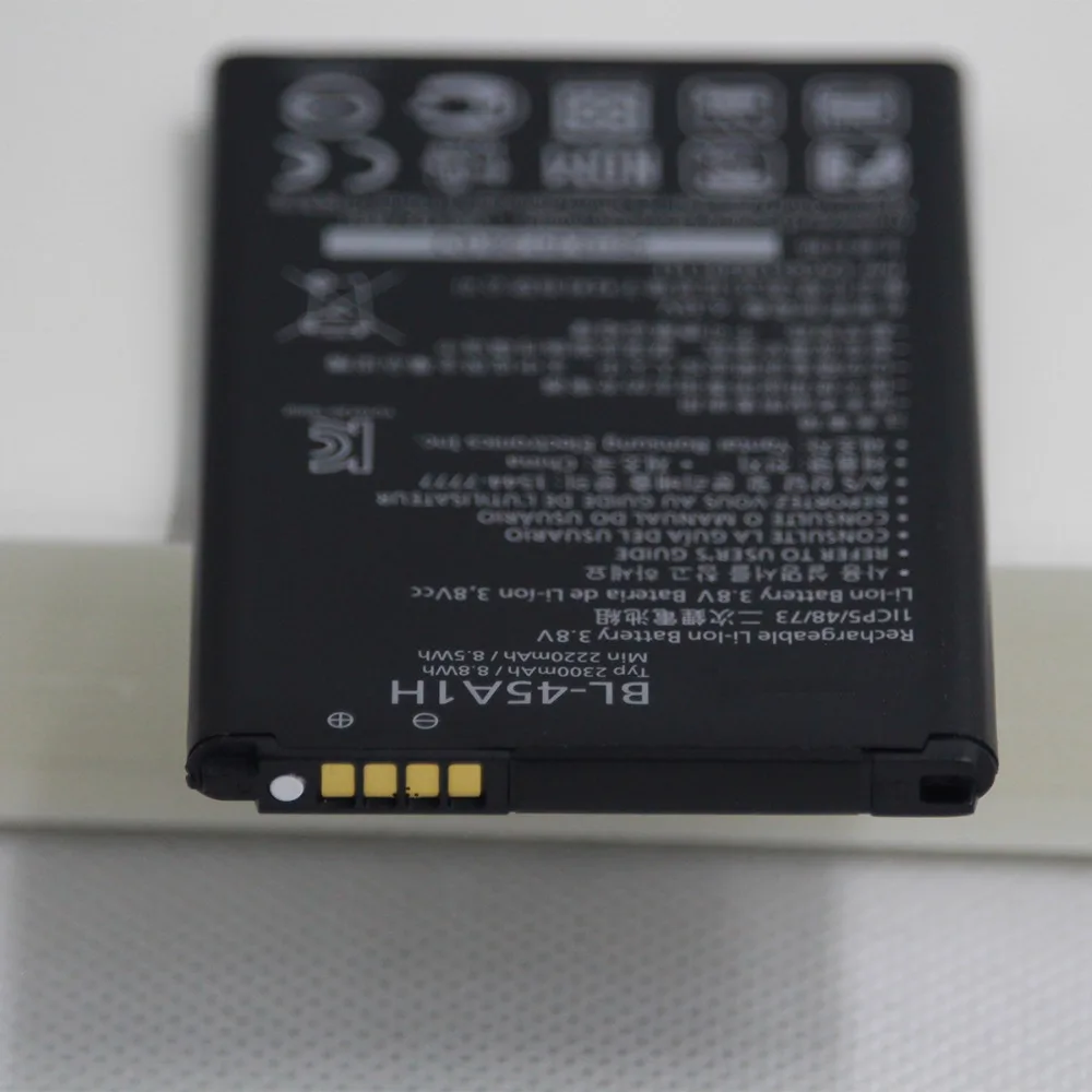 5 шт. 2300 мАч внутренняя батарея для телефона LG K10 F670L F670K F670S F670 K420N LTE Q10 K420 BL45A1H
