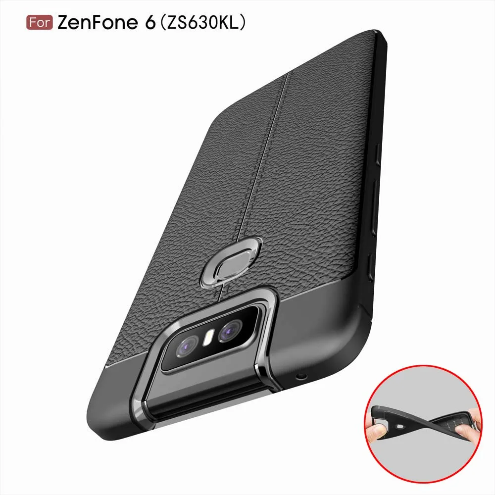 

Coque Cover 6.4For Asus Zenfone 6 ZS630KL Case For Asus Zenfone 6 6Z 2019 ZS630KL I01WD Phone Back Coque Cover Case