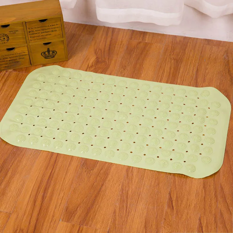 

Fashion Bath Mats Non Slip Sucker Bathroom Safety Shower Bath Tub Mat with Suction Cups Mat @LS MY2218