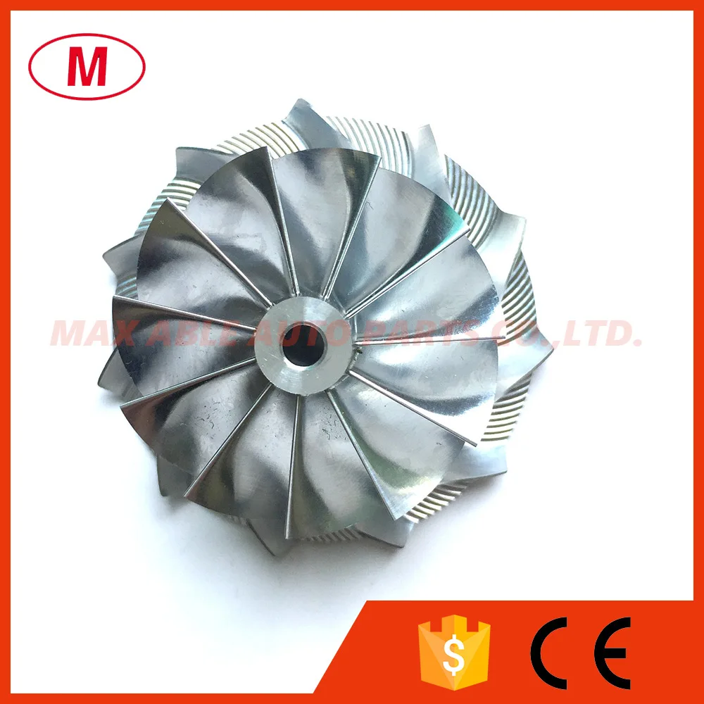 KP39 5439-970-0045 Upgrade 39.50/52.00mm 11+0 blades High Performance Turbo Billet Compressor wheel/Aluminum 2618/Milling wheel KP39 5439-970-0045 Upgrade 39.50/52.00mm 11+0 blades High Performance Turbo Billet Compressor wheel/Aluminum 2618/Milling wheel