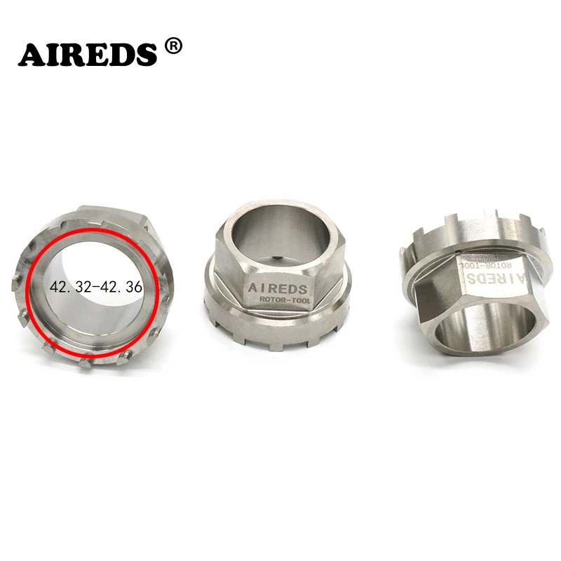 

Bike Titanium alloy Rotor Remover Tool For REX 3D 3DF 30mm Axle Rotor 2inpower Bicycle Crank Tools