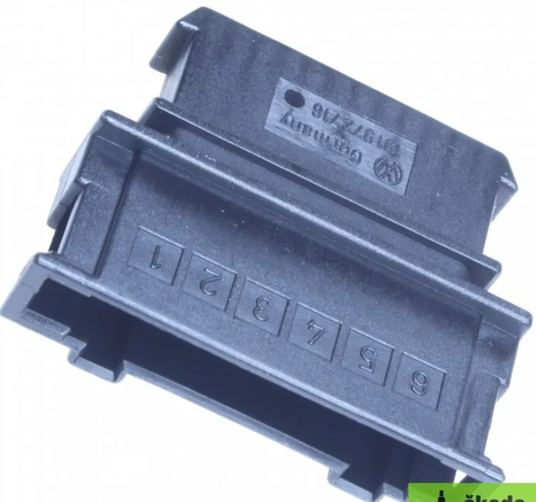Free shipping 2 pcs/lots 6 Pin 191972716 Wire Connector unsealed connector | Автомобили и мотоциклы