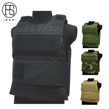 Мужская Уличная охотничья жилетка тактическая армейская Экипировка Мужская t Военная Molle несущая Боевая жилетка страйкбол снаряжение военная игра Пейнтбольные жилеты