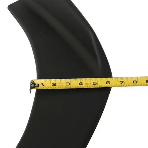 1 par coche Universal frente Deflector Spoiler del divisor del difusor parachoques Canard labial labios cuerpo palas de fibra de carbono pegatina divisores