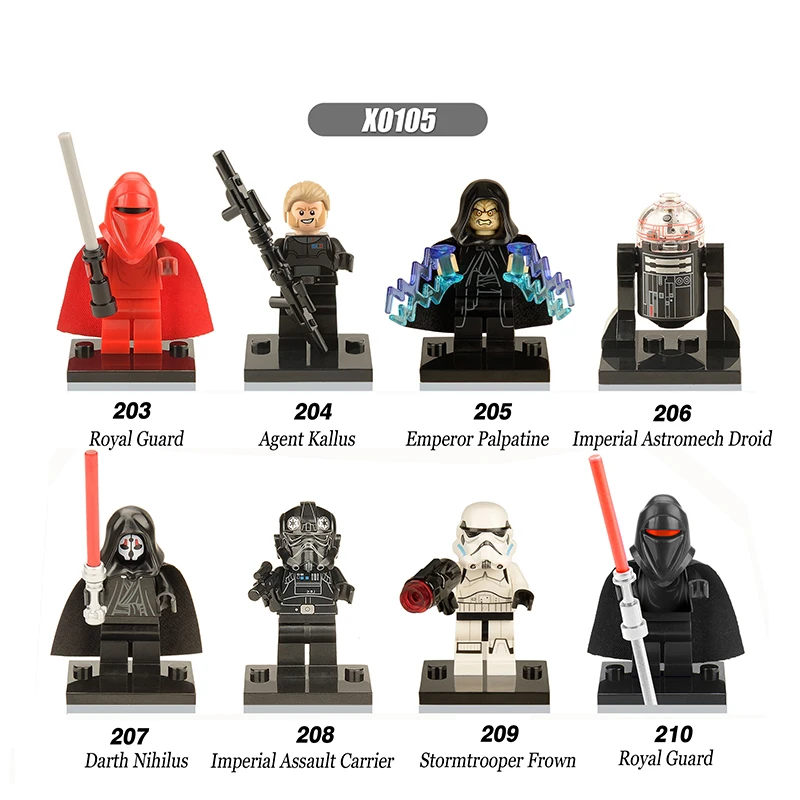 Building Blocks Star Wars Royal Guard Agent Kallus Emperor Palpatine Educational Toys Children Block Toys Starwars - Blocks - AliExpress