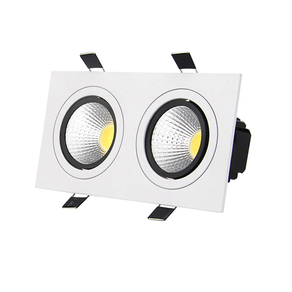 High-Brightness-Double-head-Square-led-downlight-Dimmable-10W-14W-18W-24W-led-cob-Recessed(1)