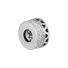 Бусины для самостоятельного изготовления ювелирных изделий из стерлингового серебра-ювелирные сердца из фирменного бисера Шарм серебро 925 Berloque Perles Шарм