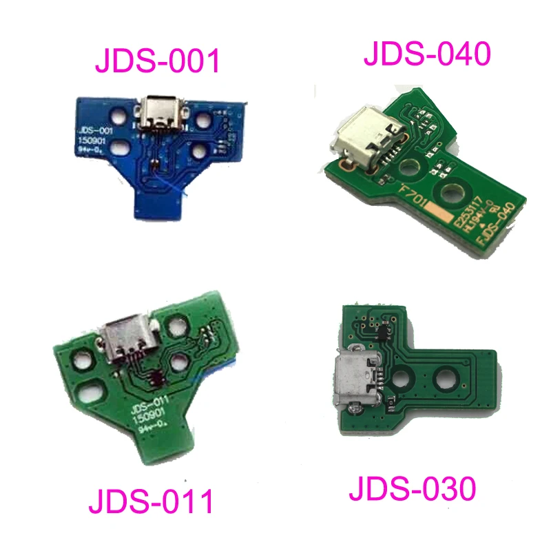 10PCS-For-Dualshock-4-PS4-Pro-Slim-Controller-Charging-Socket-Port-Circuit-Board-JDS-030-040