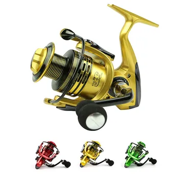 

2016 New Spinning Fishing Wheel All-metal Rocker 3color Sea Fishing Articles Line Wheel 14 BB Carp Fishing Tools