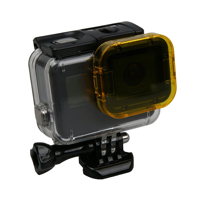 Аксессуары для Gopro 5 6 7 фильтр дайвинга оригинальный Водонепроницаемый Чехол