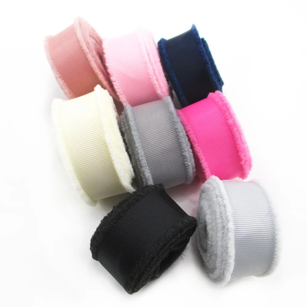 

David accessories 1.5" 38mm Burr GROSGRAIN Snowy Wire Edge Ribbon 50 yards,DIY handmade materials,50Yc2088