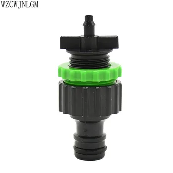 

Garden Irrigation Faucet Quick Connector to 1/4 "(4/7 mm Hose) Garden Drip Adapter Accessory 2pcs