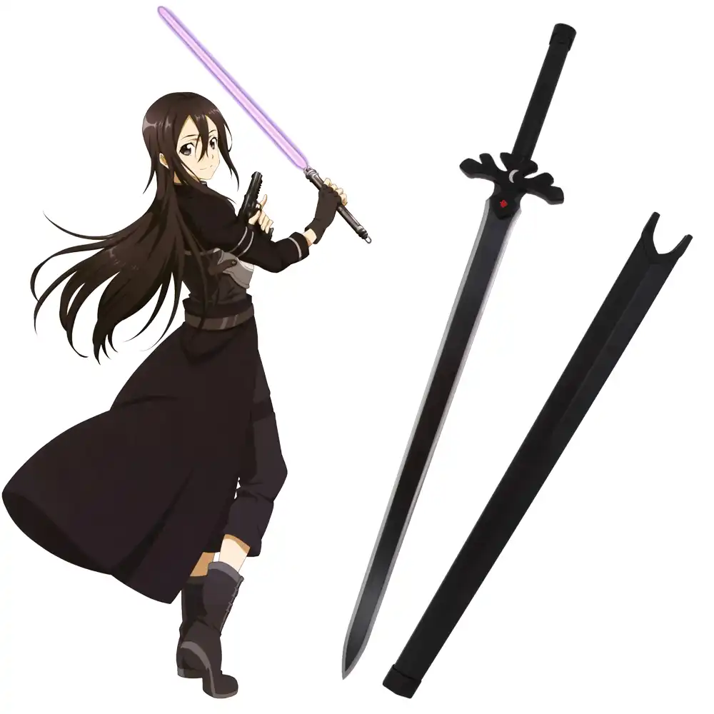 剣アートオンライン Sao キリト Uw コスプレ剣アニメゲーム刀炭素鋼 Swords Aliexpress