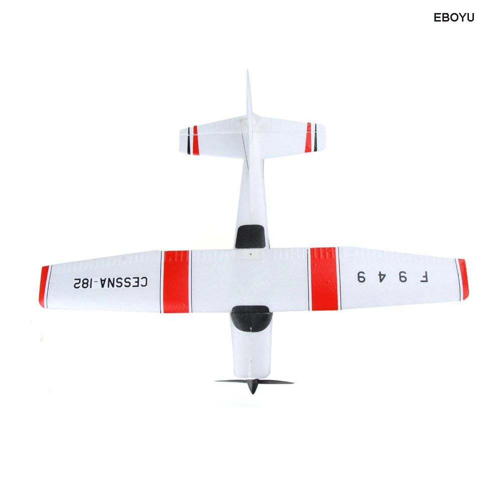 EBOYU F949 Remote Control Plane Cessna 182 2.4G 3CH RC Fixed Wing Plane/Electric flying Aircraft RC Quadcopter Drone