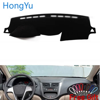 

For Hyundai Solaris Verna 2012-2017 Interior Accessories Auto Car Dashboard Cover Dash Mat Board Pad Carpet Dashmat Anti-UV Mats